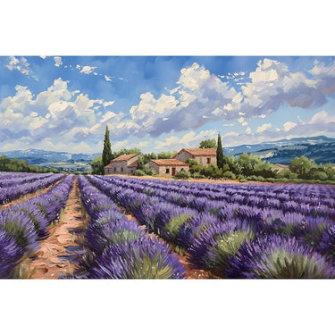 Lavender Fields Provence canvas